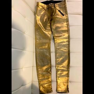 JBrand Gold Coated Jean